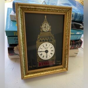 Big Ben framed art picture regal clock parts